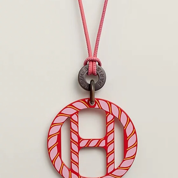 HERMÈS H Equipe pendant Pink - Picture 1 of 8